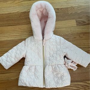 Rothschild 12 month girls coat and mittens